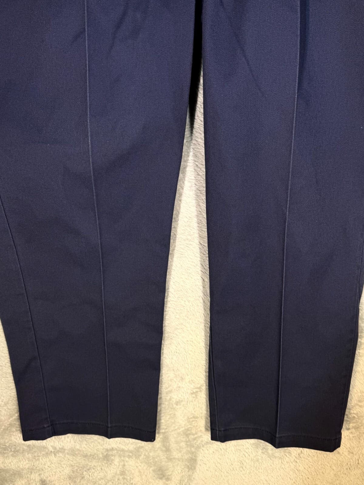 Dickies 874 Men’s Work Pants 44x30 Navy Original Fit Flat Front Zip Fly - Thumbnail 5