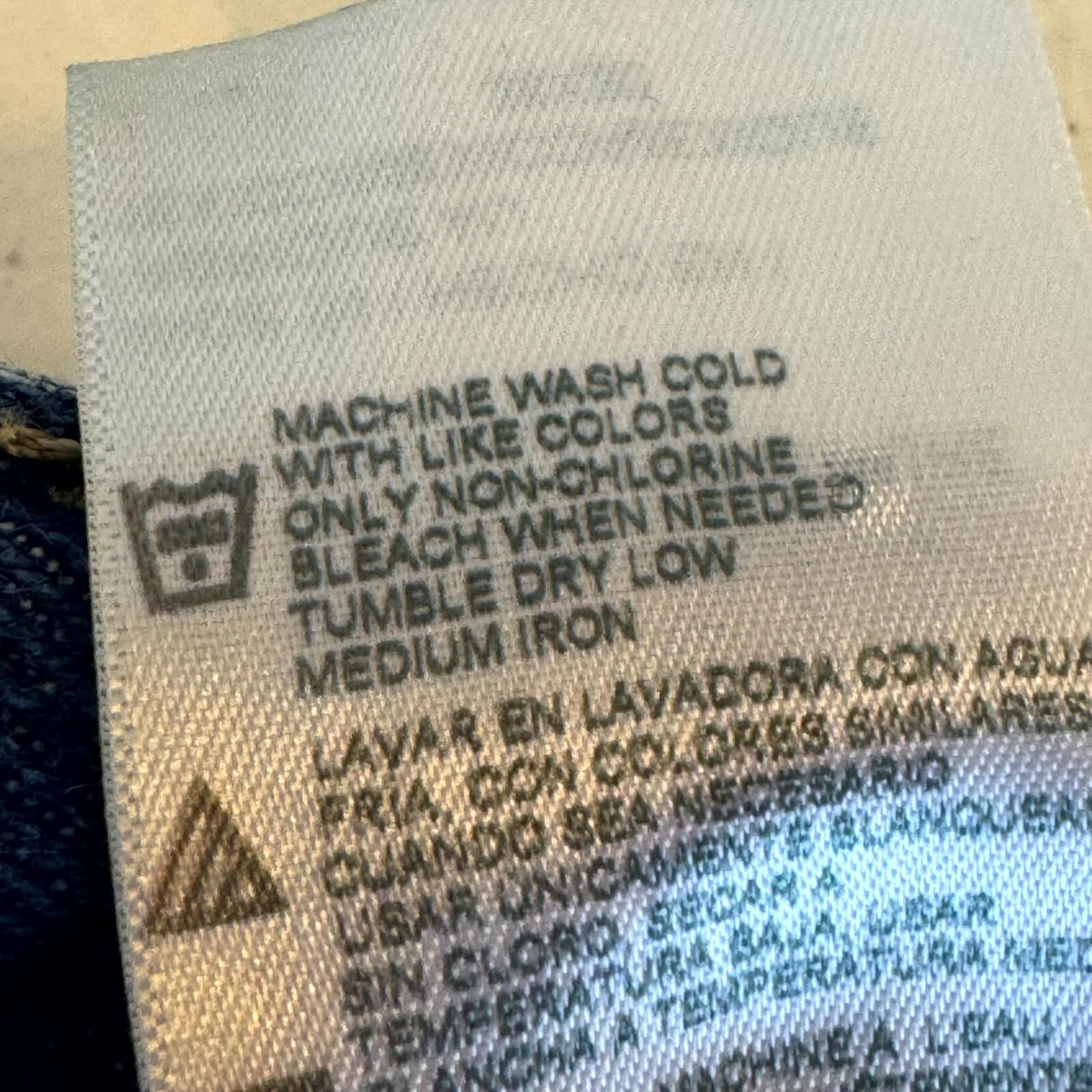 Dickies Carpenter Jeans Men’s 38x30 Blue Denim 100% Cotton Straight Leg Workwear - Thumbnail 11