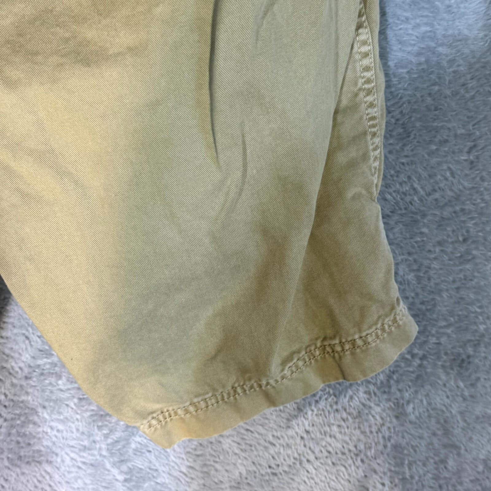 American Eagle Outfitters Men’s Shorts 29 Tan Longer Length Classic Mid-Rise - Thumbnail 8