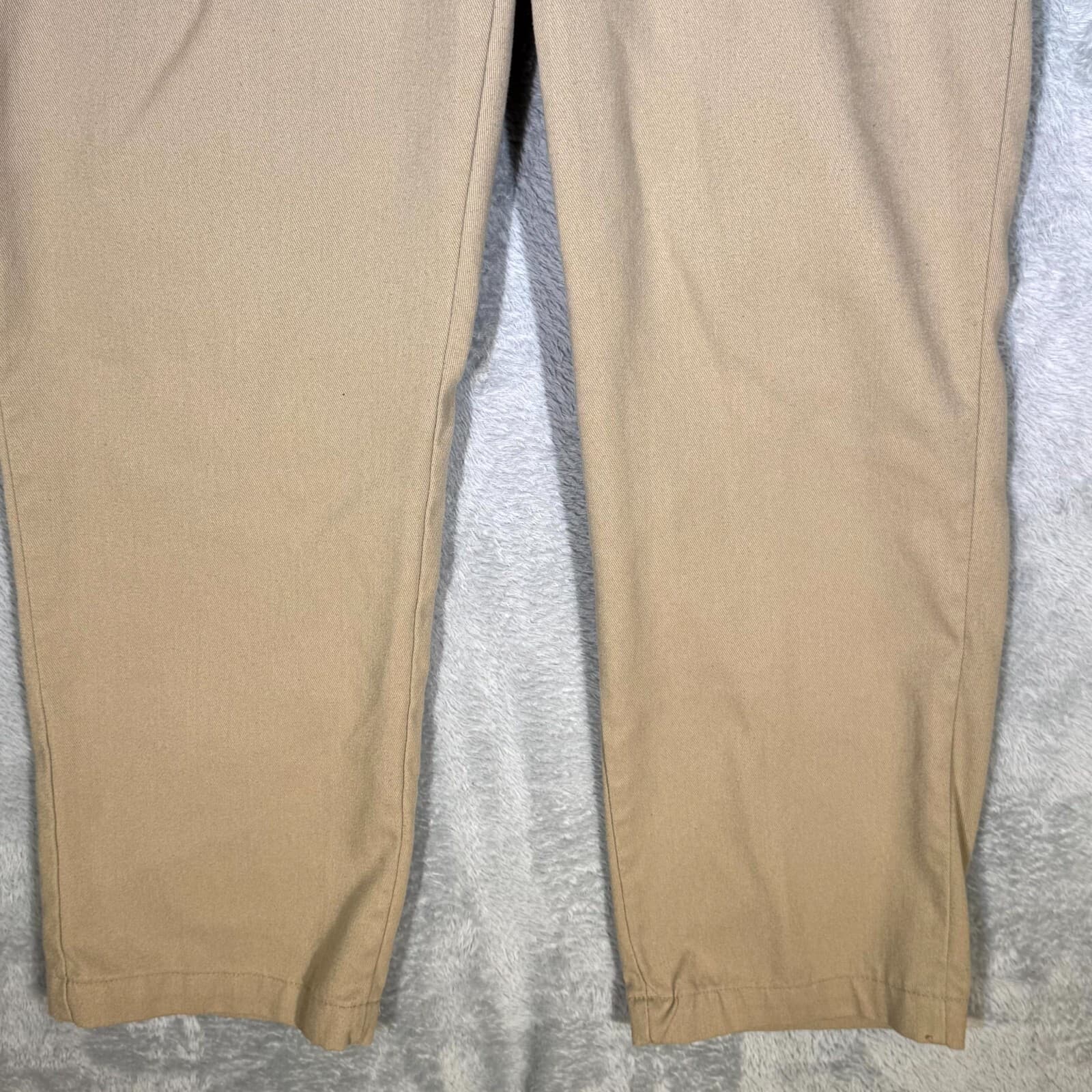 Dickies 874 Men’s Work Pants 38x32 Beige Original Fit Flat Front Zip Fly - Thumbnail 5