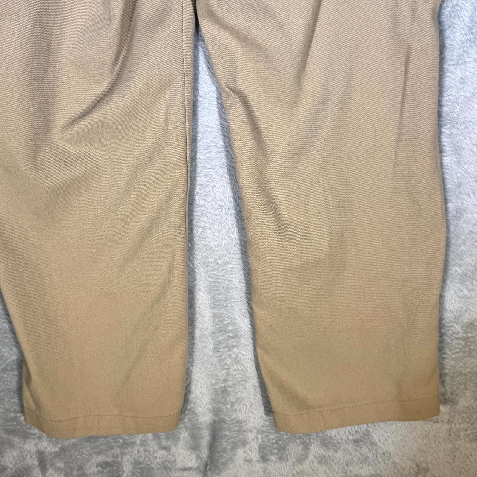 Dickies 874 Men’s Work Pants 38x32 Beige Original Fit Flat Front Zip Fly - Thumbnail 8