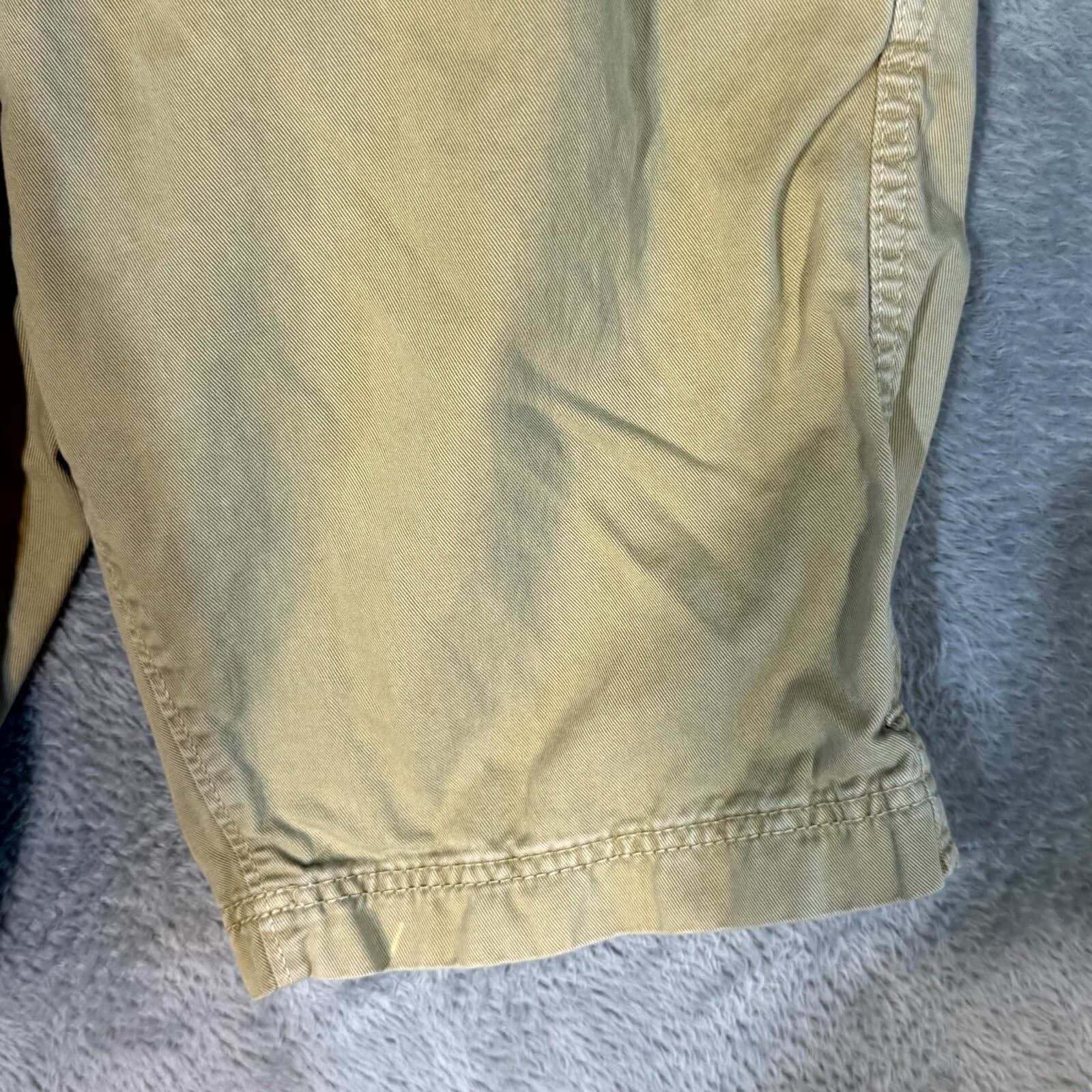 American Eagle Outfitters Men’s Shorts 29 Tan Longer Length Classic Mid-Rise - Thumbnail 5