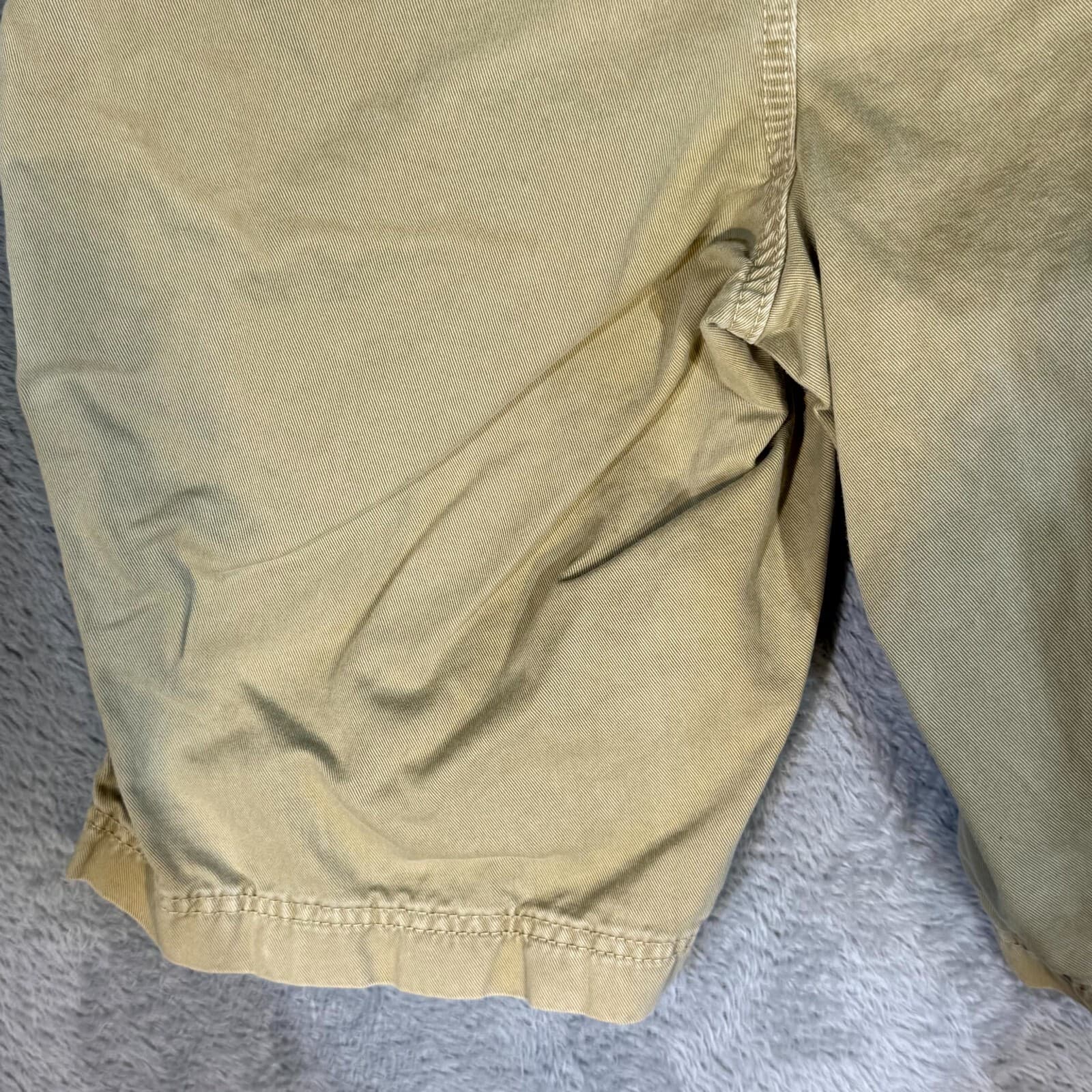 American Eagle Outfitters Men’s Shorts 29 Tan Longer Length Classic Mid-Rise - Thumbnail 10