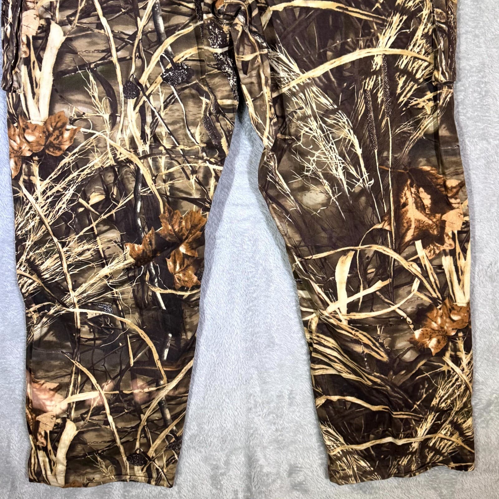 Game Winner Cargo Pants Men’s XL Realtree Camo 100% Cotton Hunting Straight - Thumbnail 8