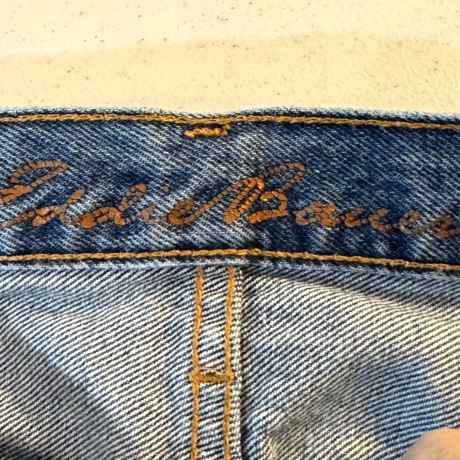 Eddie Bauer Jeans Mens 32x36 Blue Denim 100% Cotton Traditional Fit Straight Leg - Thumbnail 11