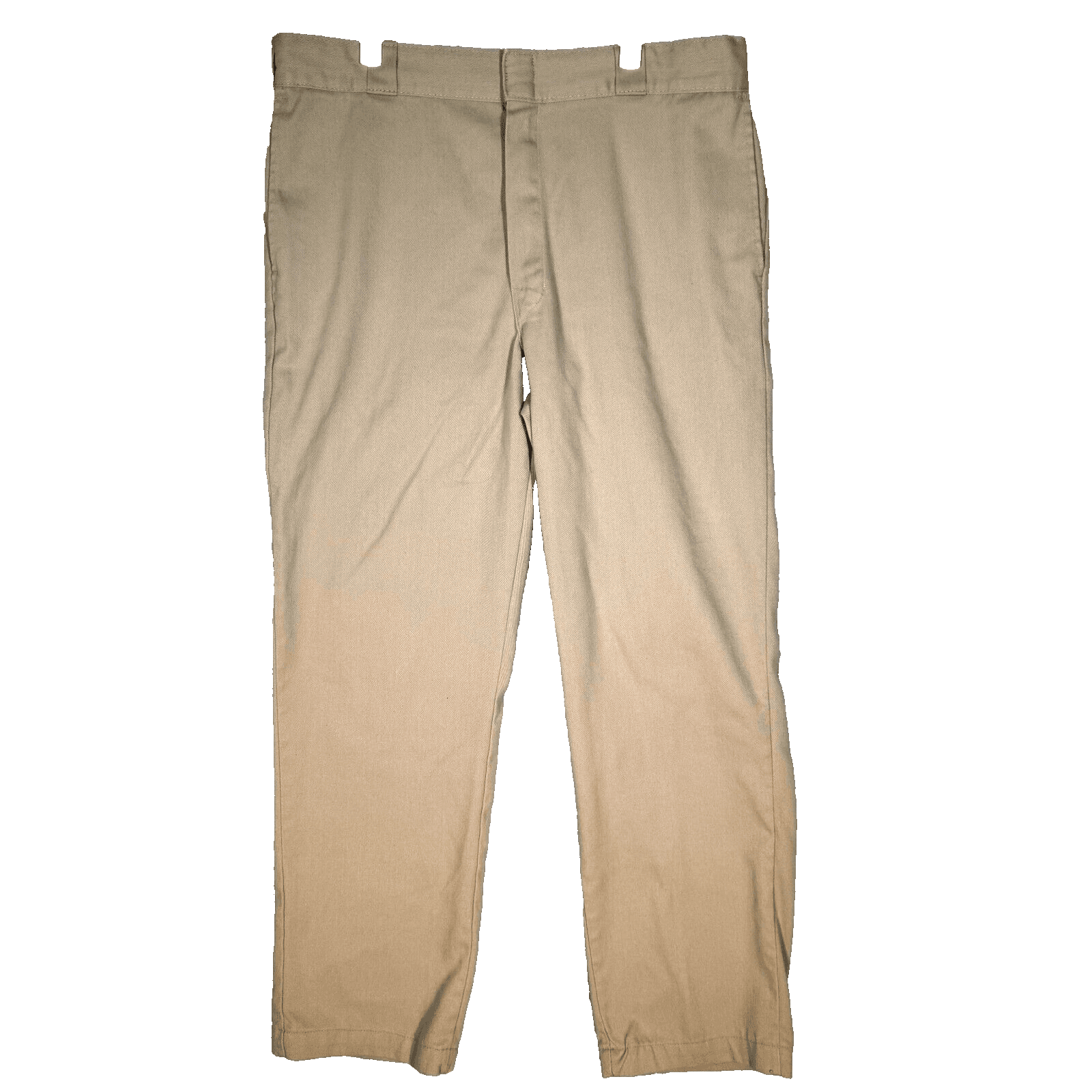 Dickies 874 Men’s Work Pants 38x32 Beige Original Fit Flat Front Zip Fly - Image 1