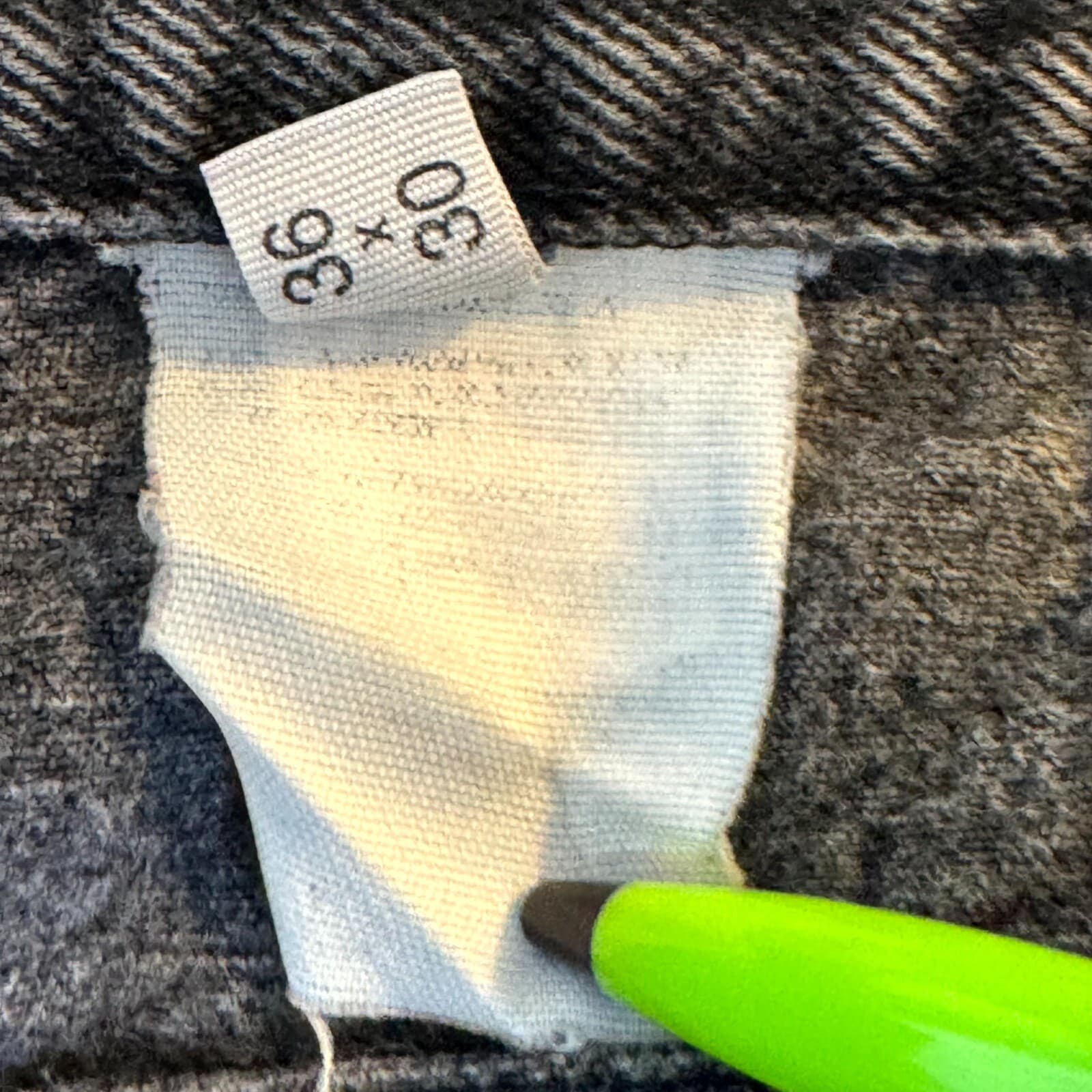 Dickies Jeans Men’s 36x30 Black Denim Dark Wash Mid-Rise Straight Leg Cotton - Thumbnail 13