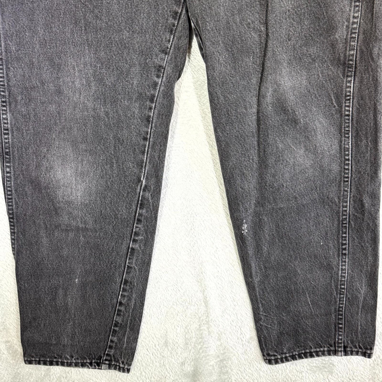 Dickies Jeans Men’s 36x30 Black Denim Dark Wash Mid-Rise Straight Leg Cotton - Thumbnail 5