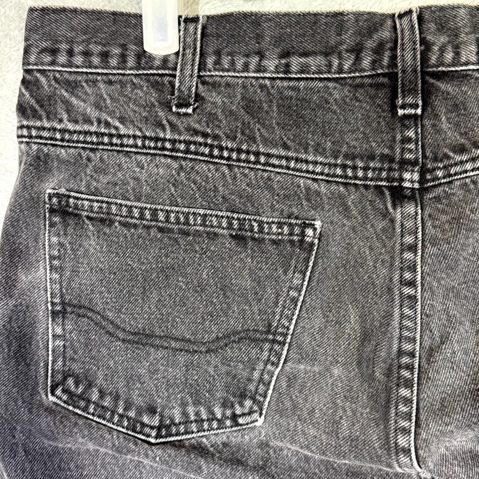 Dickies Jeans Men’s 36x30 Black Denim Dark Wash Mid-Rise Straight Leg Cotton - Thumbnail 6