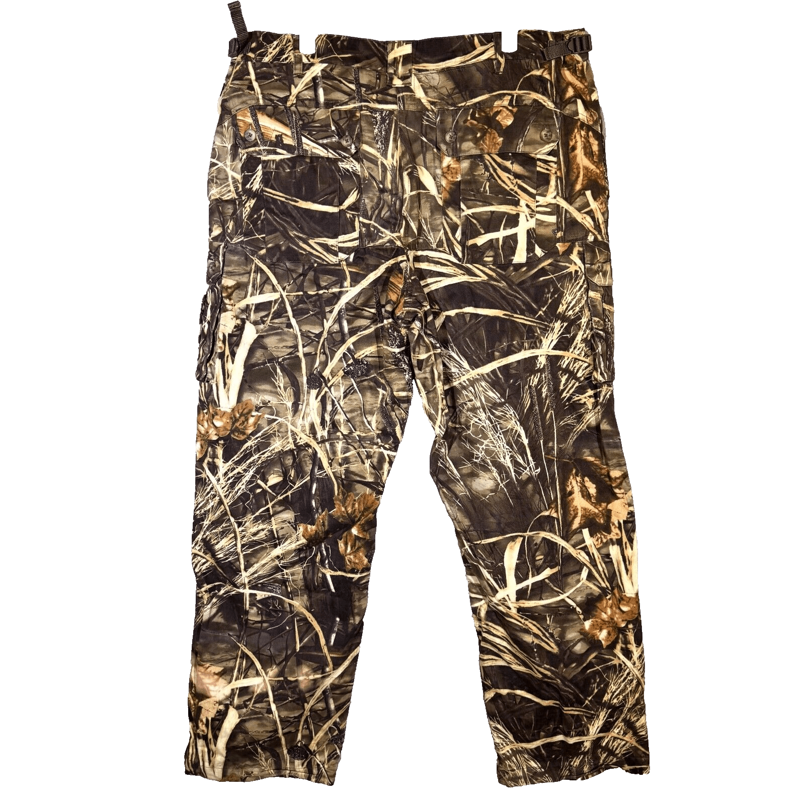 Game Winner Cargo Pants Men’s XL Realtree Camo 100% Cotton Hunting Straight - Thumbnail 2