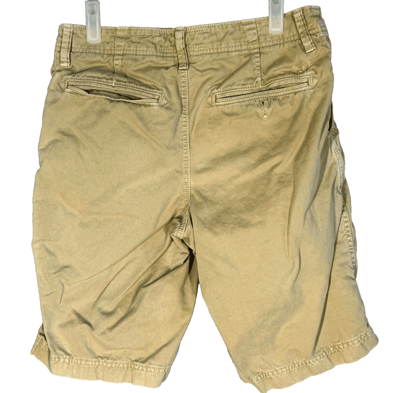 American Eagle Outfitters Men’s Shorts 29 Tan Longer Length Classic Mid-Rise - Thumbnail 2