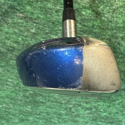 AMF Sequence 5H Hybrid 27° Womens RH Ladies Flex Graphite Blue Stainless Club - Thumbnail 4