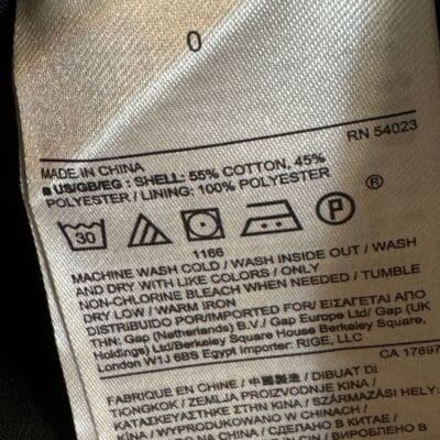 Banana Republic Black Tweed Sleeveless Cotton-Blend Blouse • Womens Size 0 W253 - Thumbnail 4