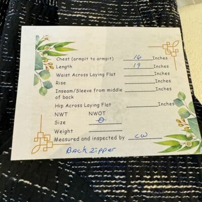 Banana Republic Black Tweed Sleeveless Cotton-Blend Blouse • Womens Size 0 W253 - Thumbnail 5