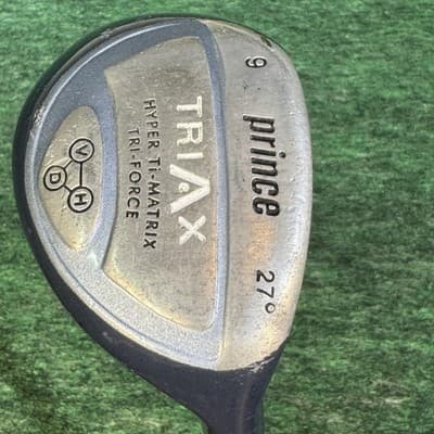 Prince Triax Hyper Ti-Matrix Tri-Force 9 Wood 27° Ladies Womens RH Graphite Blue - Image 1