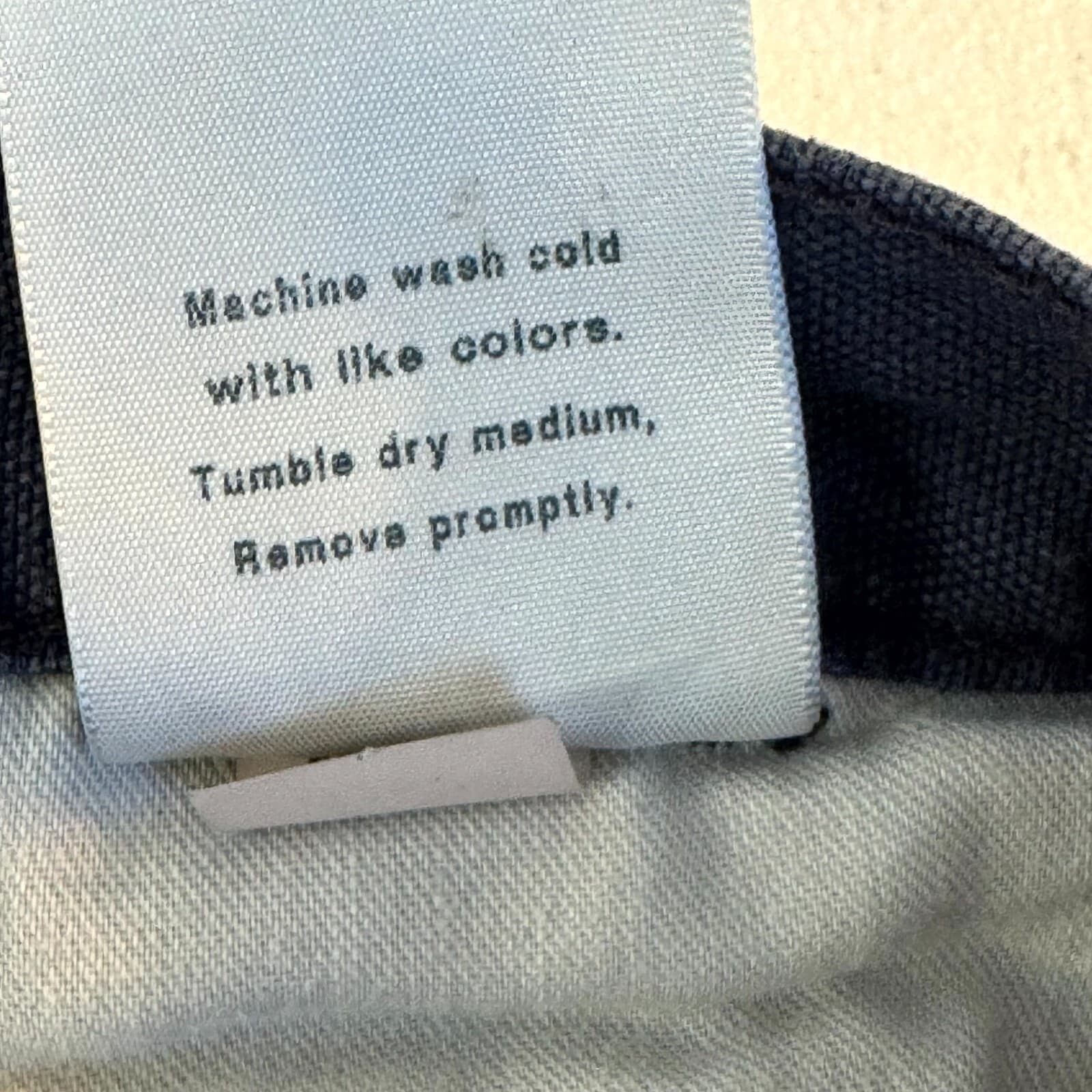 Carhartt Carpenter Pants Mens 36x36 Navy Canvas Dungaree Fit Workwear 383-20 - Thumbnail 7