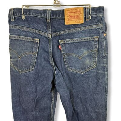 Levi’s 517 Men’s 34×32 Boot-Cut Blue Denim Jeans – 100% Cotton Vintage M62 - Thumbnail 7