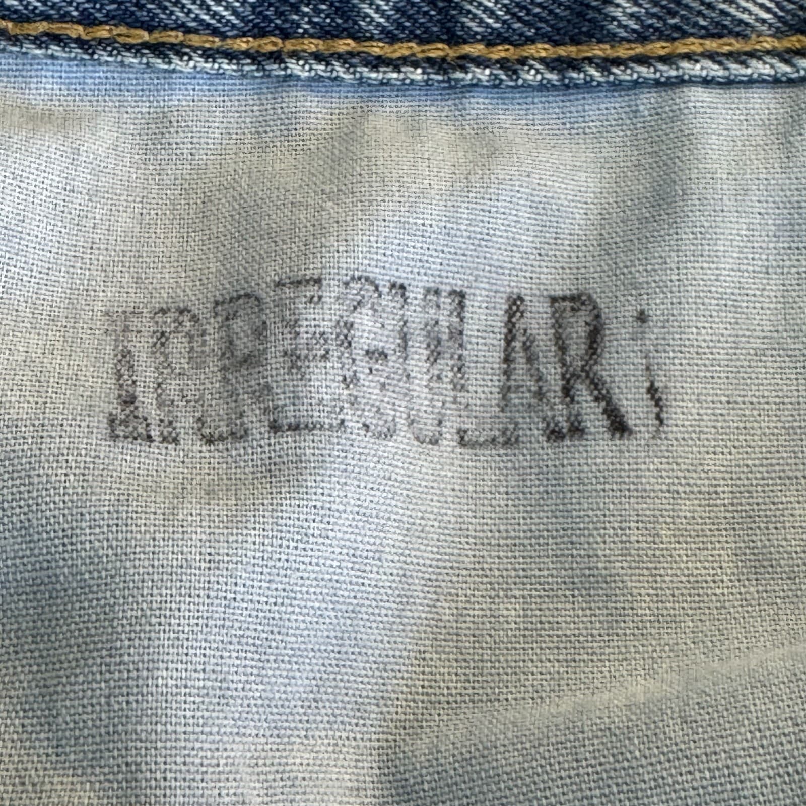 Carhartt 8462 Jeans Men's 42x34 Relaxed Fit Workwear Blue Denim - Thumbnail 4