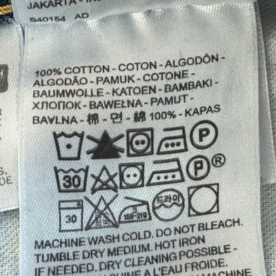 Levis 550 Jeans Mens 34x30 Blue Relaxed Tapered Fit Whiskered Distressed Denim - Thumbnail 5