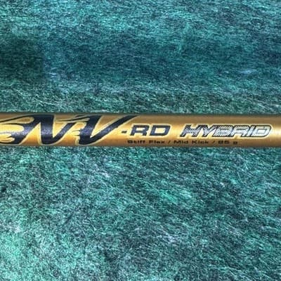 Slazenger Raw Distance Hybrid 4i 21° NV-RD Stiff RH Black Graphite Golf Club - Thumbnail 9