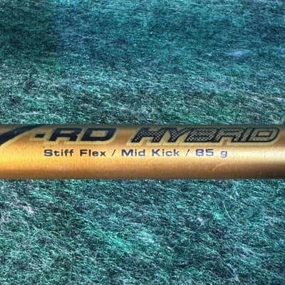 Slazenger Raw Distance Hybrid 4i 21° NV-RD Stiff RH Black Graphite Golf Club - Thumbnail 11