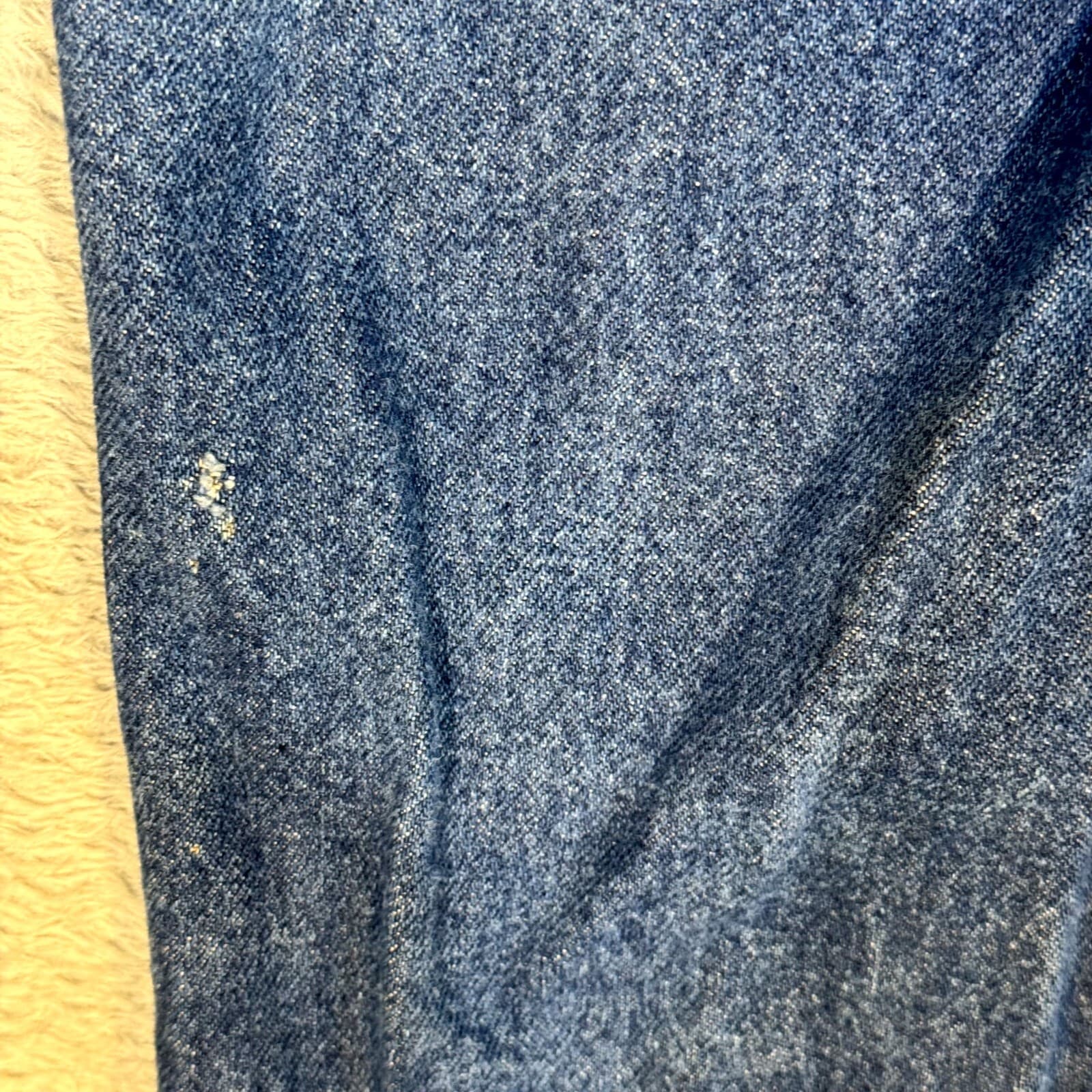 Carhartt 381-83 Jeans Men's 29x32 Blue Denim Relaxed Fit Workwear 100% Cotton - Thumbnail 5