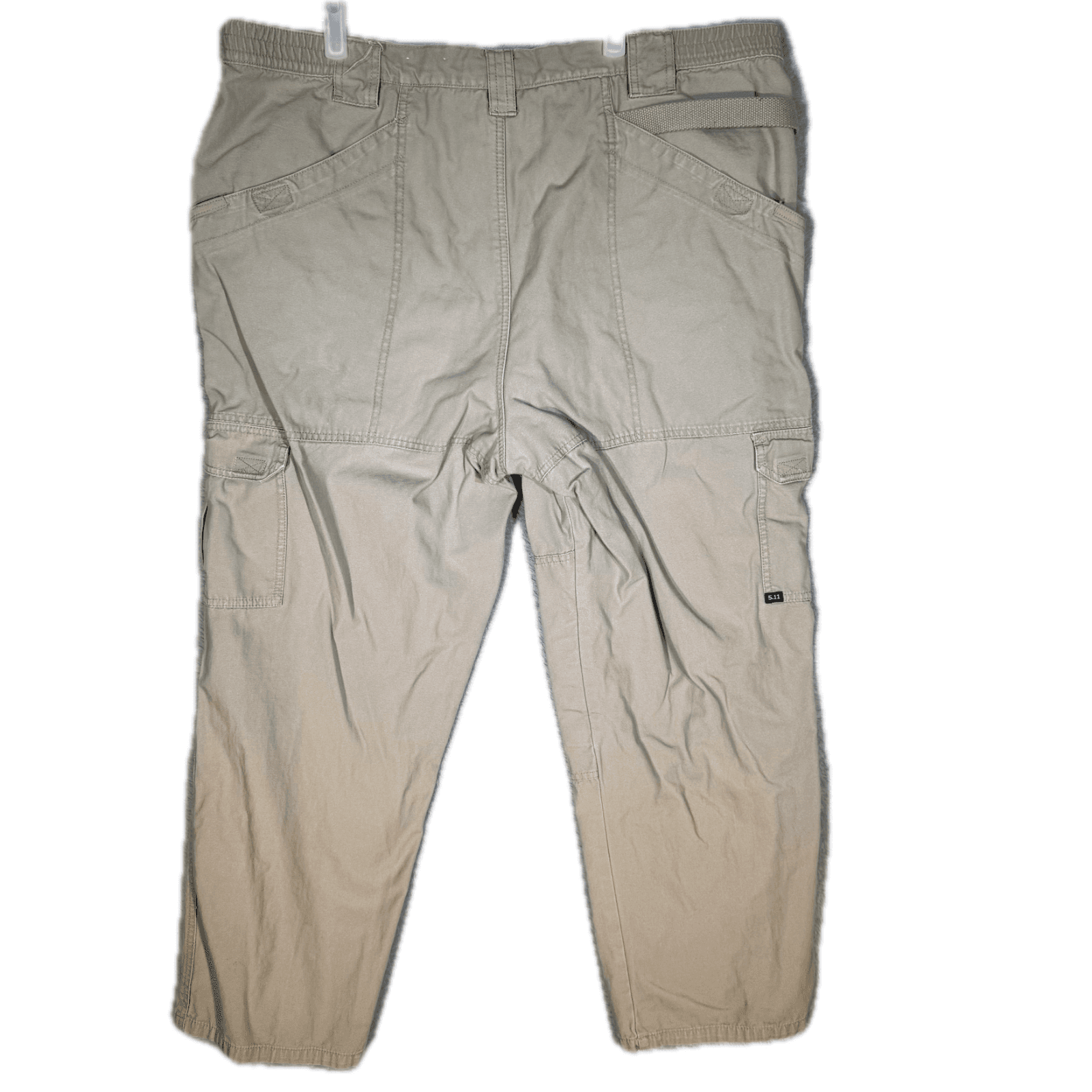 5.11 Tactical Workwear Pants Men’s 42x30 Beige Cotton Cargo Pockets - Thumbnail 2