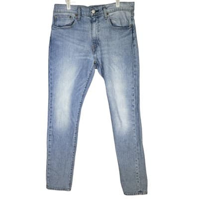 Levis 559 Jeans Mens 36x34 Blue Relaxed Straight Leg Medium Wash Denim Pants - Image 1