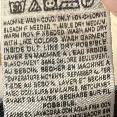 Levis 559 Jeans Mens 36x34 Blue Relaxed Straight Leg Medium Wash Denim Pants - Thumbnail 7