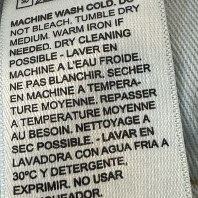 Levis 559 Jeans Mens 36x34 Blue Relaxed Straight Leg Medium Wash Denim Pants - Thumbnail 10