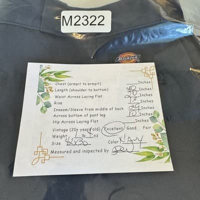 Dickies 874 Pants Mens 42x30 Original Fit Workwear Uniform Polyester Blend - Thumbnail 7