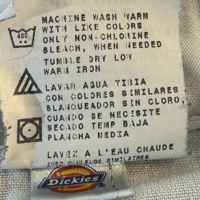 Dickies 874 Pants Mens 36x32 Black Workwear Classic Straight Fit Durable - Thumbnail 5