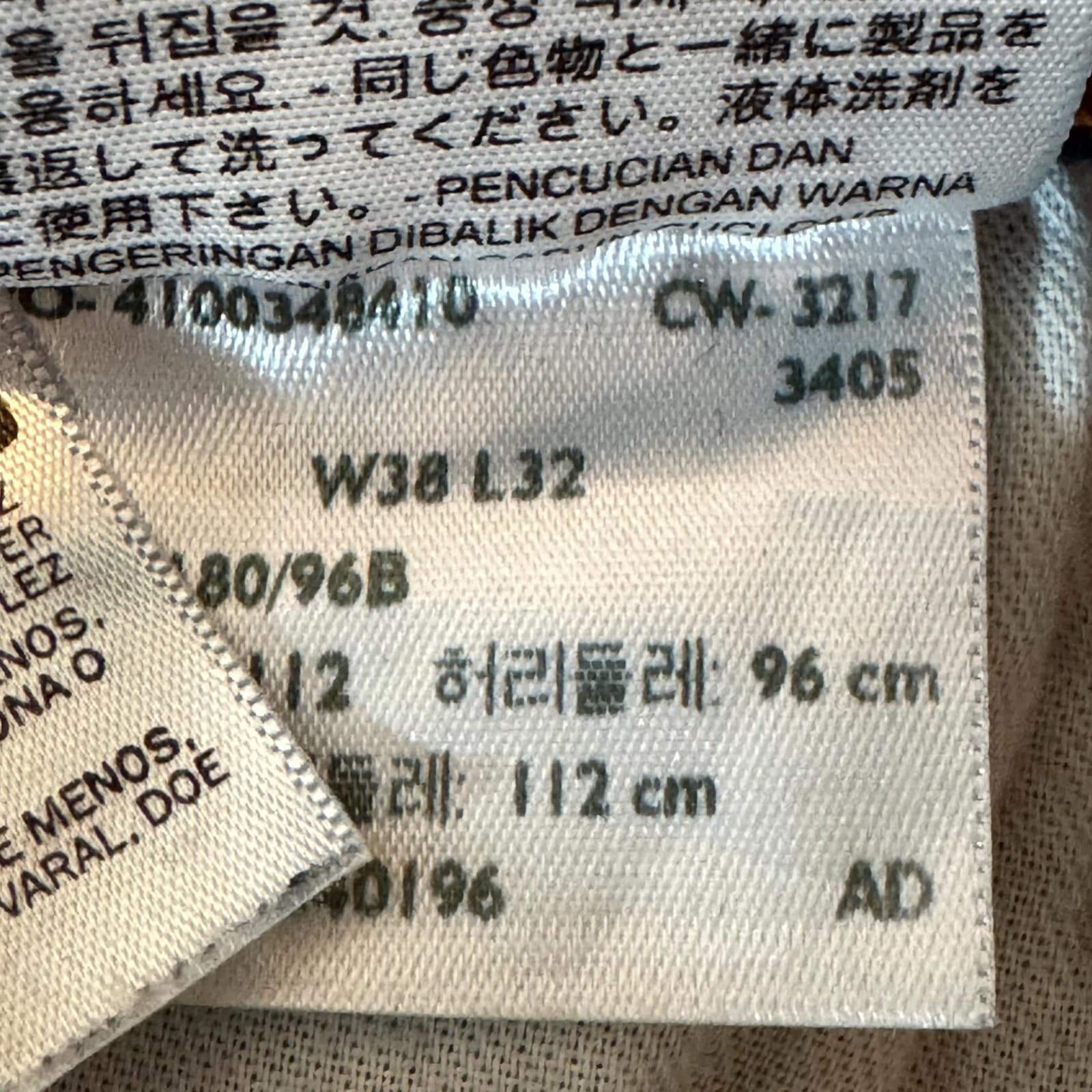 Levi's 550 Men’s Jeans 38 X 32 Blue Denim Stretch Relaxed Fit Straight Leg M1651 - Thumbnail 15