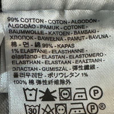 Levis 501 Jeans Mens 30x30 Black Straight Leg Button Fly Stretch Denim Pants - Thumbnail 6