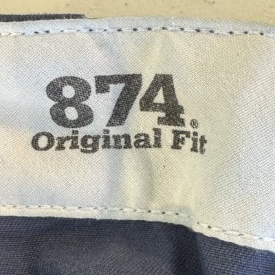 Dickies 874 Pants Mens 42x30 Original Fit Workwear Uniform Polyester Blend - Thumbnail 6