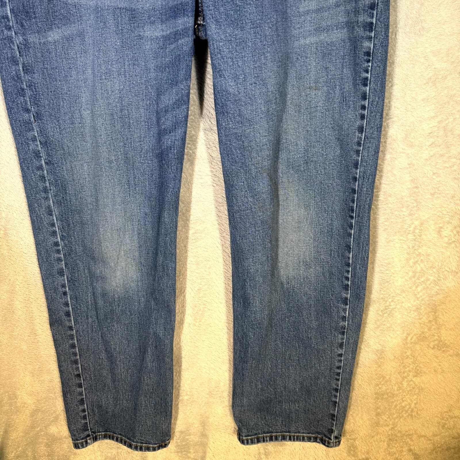 Levi's 550 Men’s Jeans 38 X 32 Blue Denim Stretch Relaxed Fit Straight Leg M1651 - Thumbnail 5