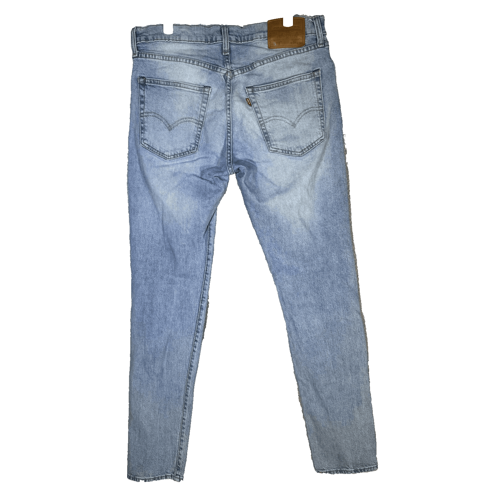 Levis 559 Jeans Mens 36x34 Blue Relaxed Straight Leg Medium Wash Denim Pants - Thumbnail 2