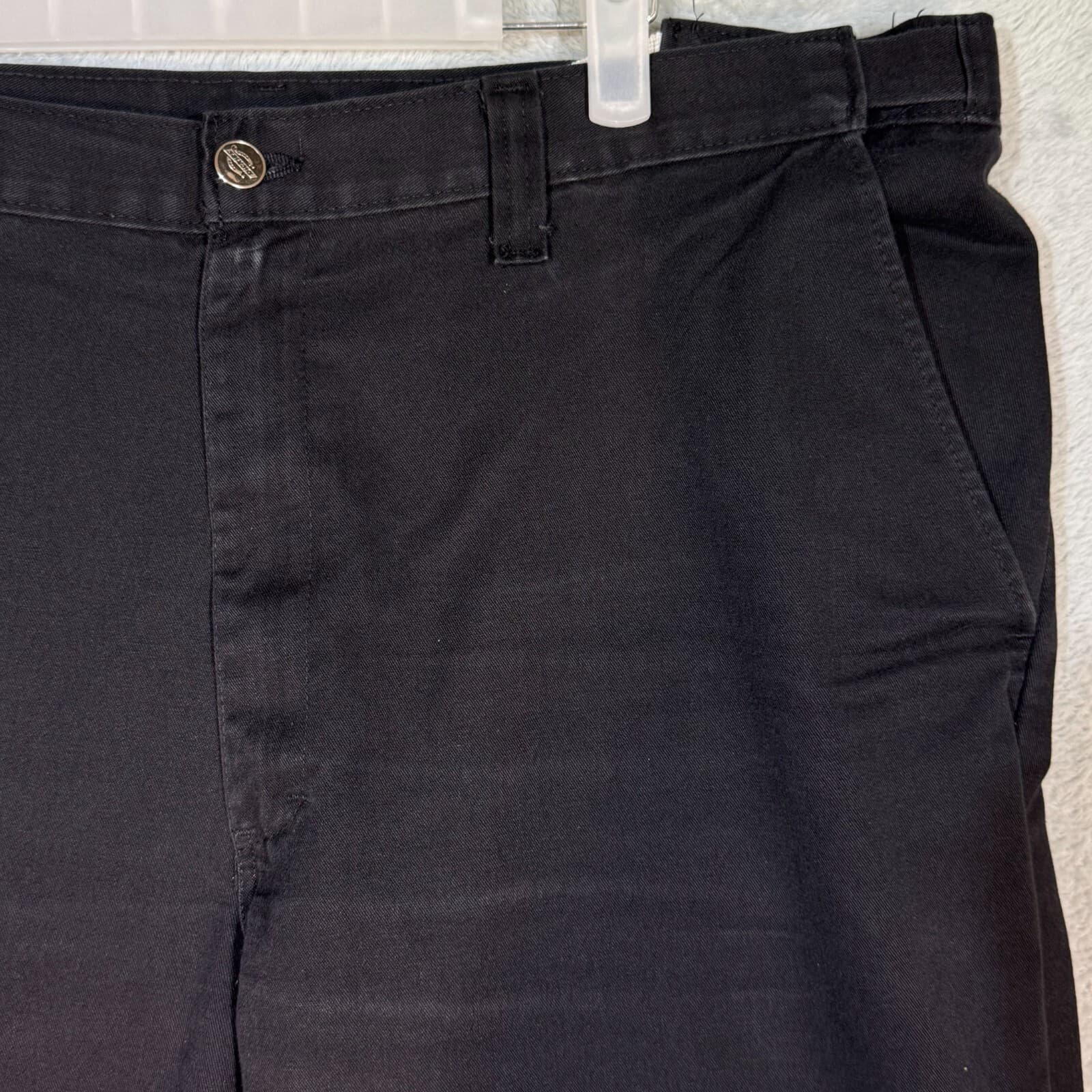 Dickies Men's Original Flex Work Pants 38 x 34 Black High-Rise Straight Leg - Thumbnail 4