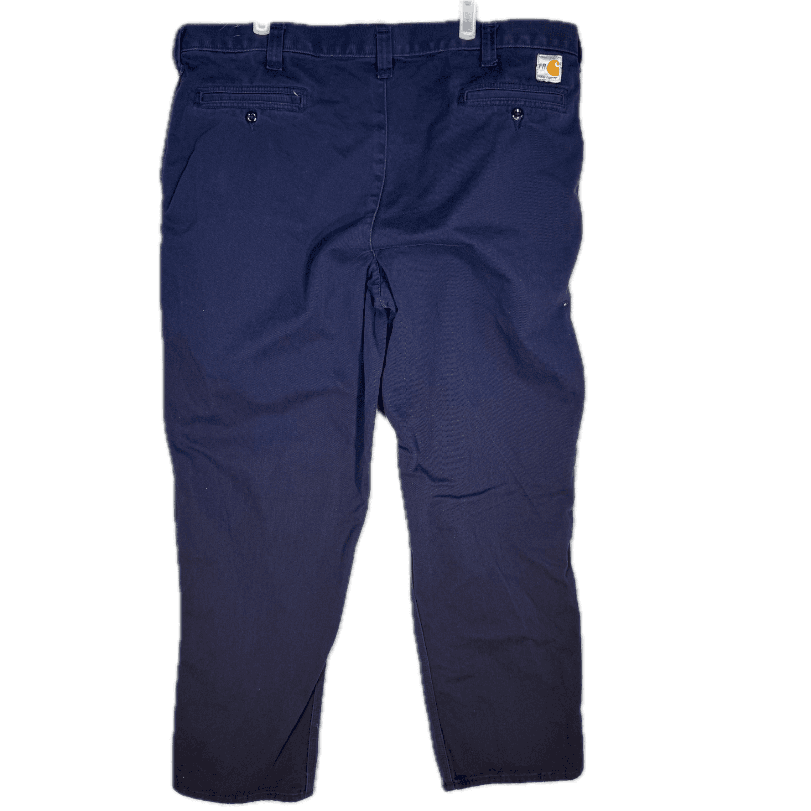 Carhartt Flame Resistant Chino Pants Men's 42x32 Navy FR Workwear - Thumbnail 2