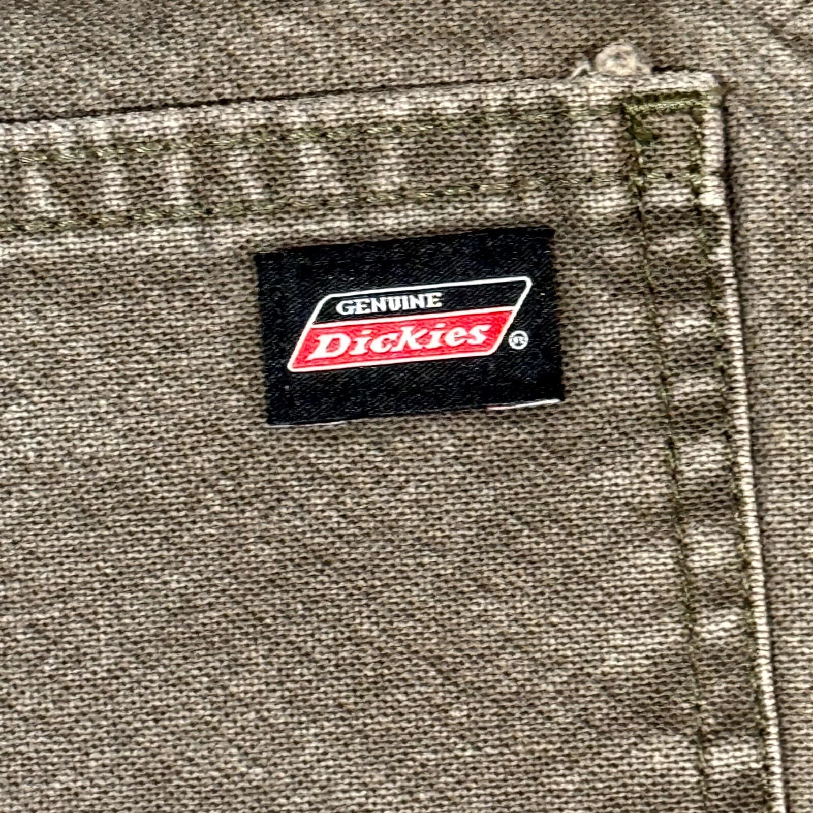 Dickies Men's Carpenter Jeans 40X30 Gray Denim High-Rise Straight Leg Workwear - Thumbnail 9