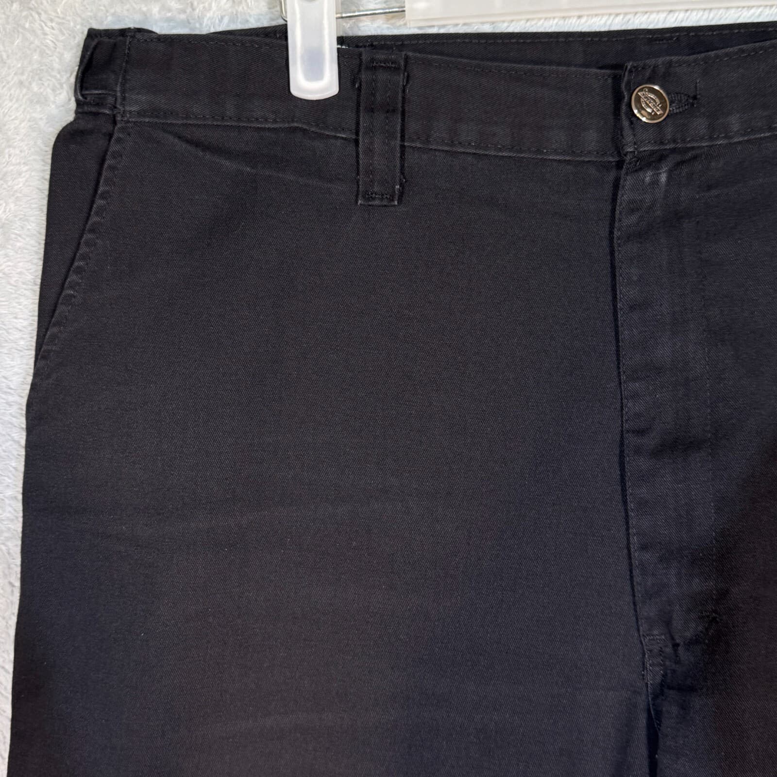 Dickies Men's Original Flex Work Pants 38 x 34 Black High-Rise Straight Leg - Thumbnail 3