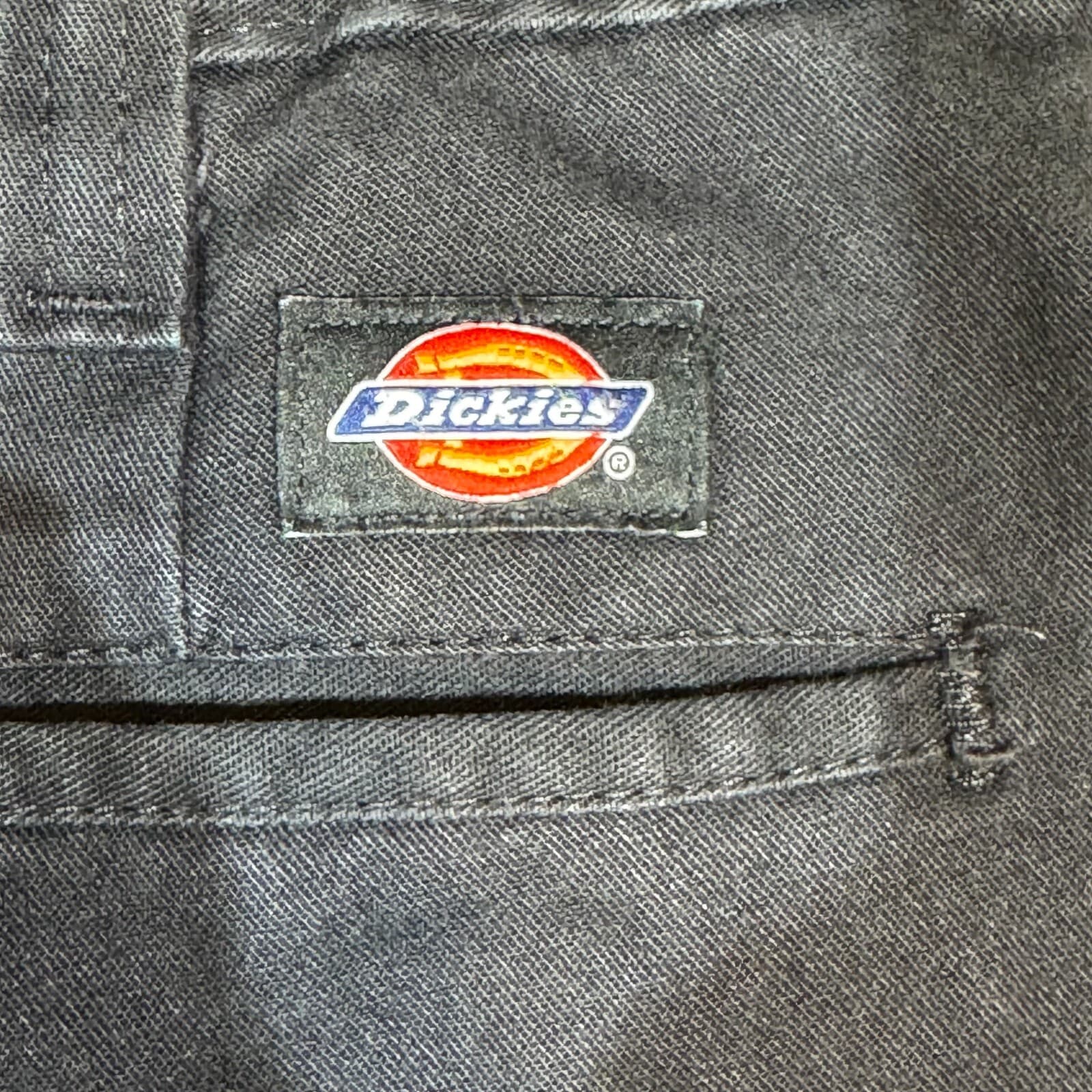 Dickies Men's Original Flex Work Pants 38 x 34 Black High-Rise Straight Leg - Thumbnail 11