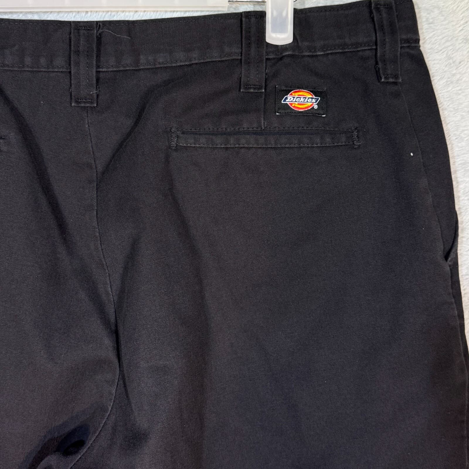 Dickies Men's Original Flex Work Pants 38 x 34 Black High-Rise Straight Leg - Thumbnail 9