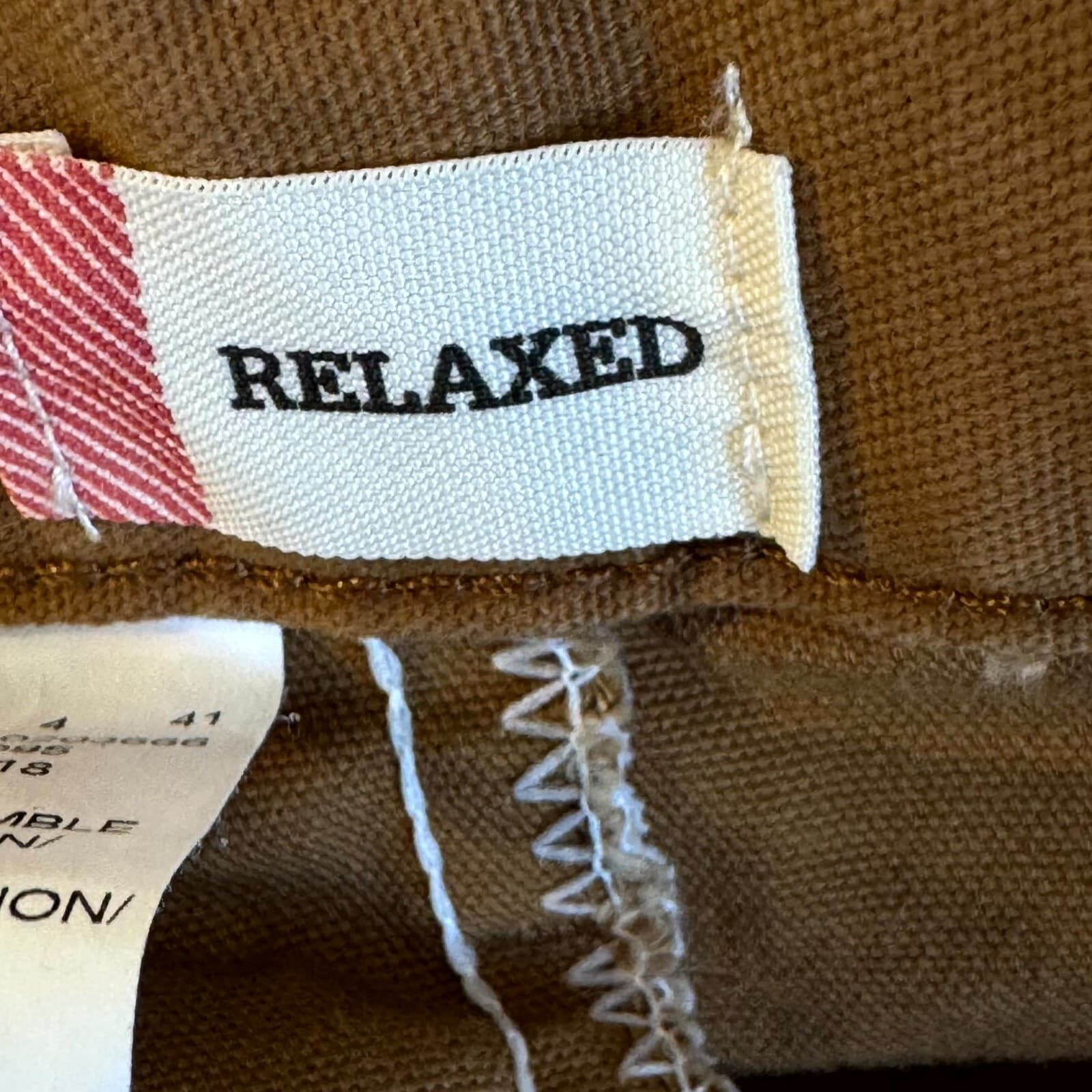 Dickies Carpenter Jeans Men 36x32 Brown Cotton Relaxed Fit Straight Leg - Thumbnail 12