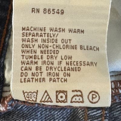 Tommy Bahama Jeans Mens 38x34 Blue Classic Fit Denim Straight Leg Tencel Blend - Thumbnail 5