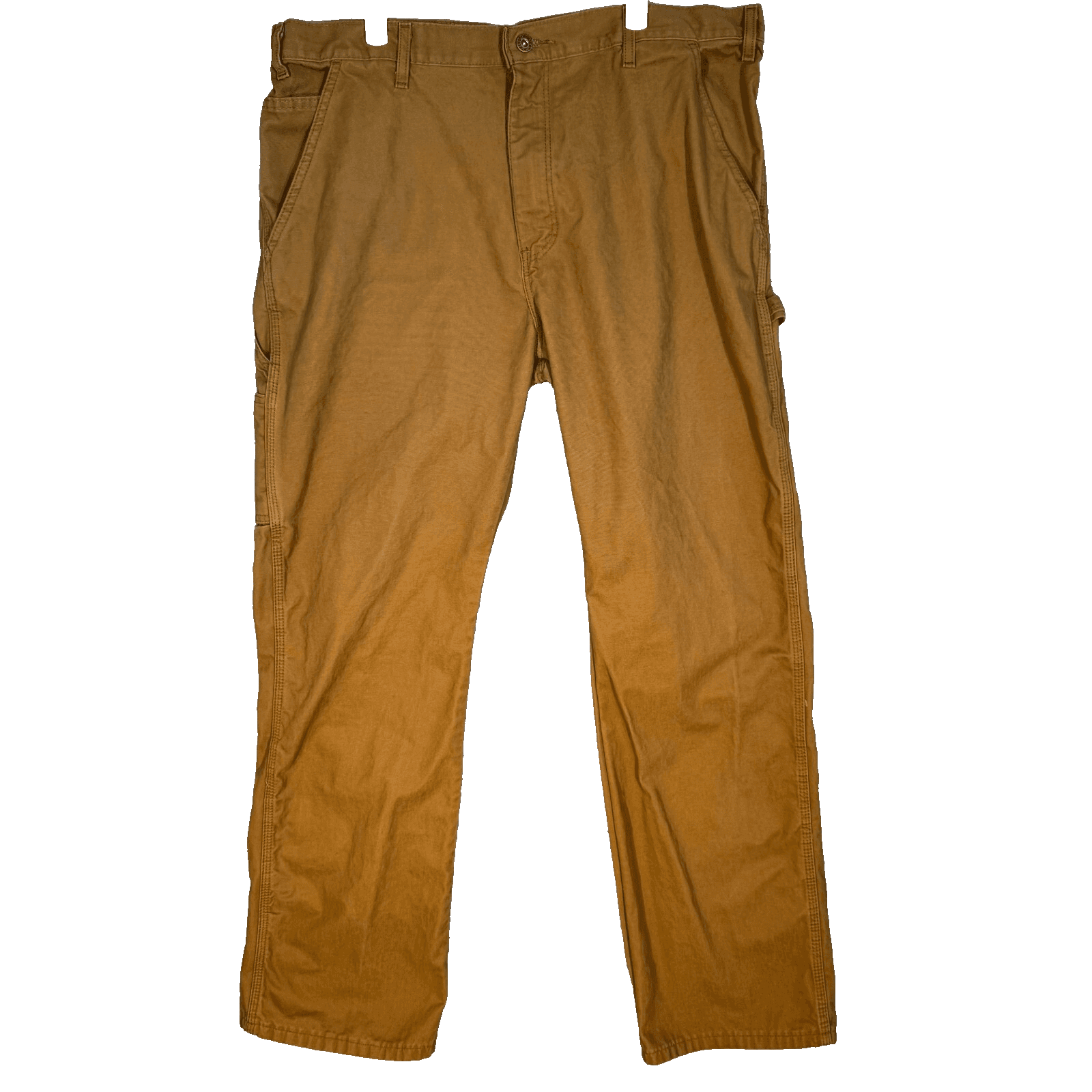 Dickies Carpenter Jeans Men 36x32 Brown Cotton Relaxed Fit Straight Leg - Image 1