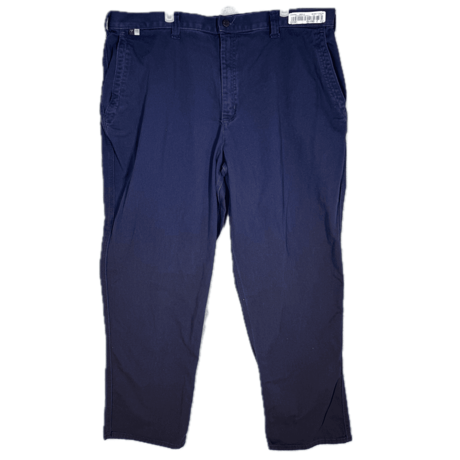 Carhartt Flame Resistant Chino Pants Men's 42x32 Navy FR Workwear - Image 1