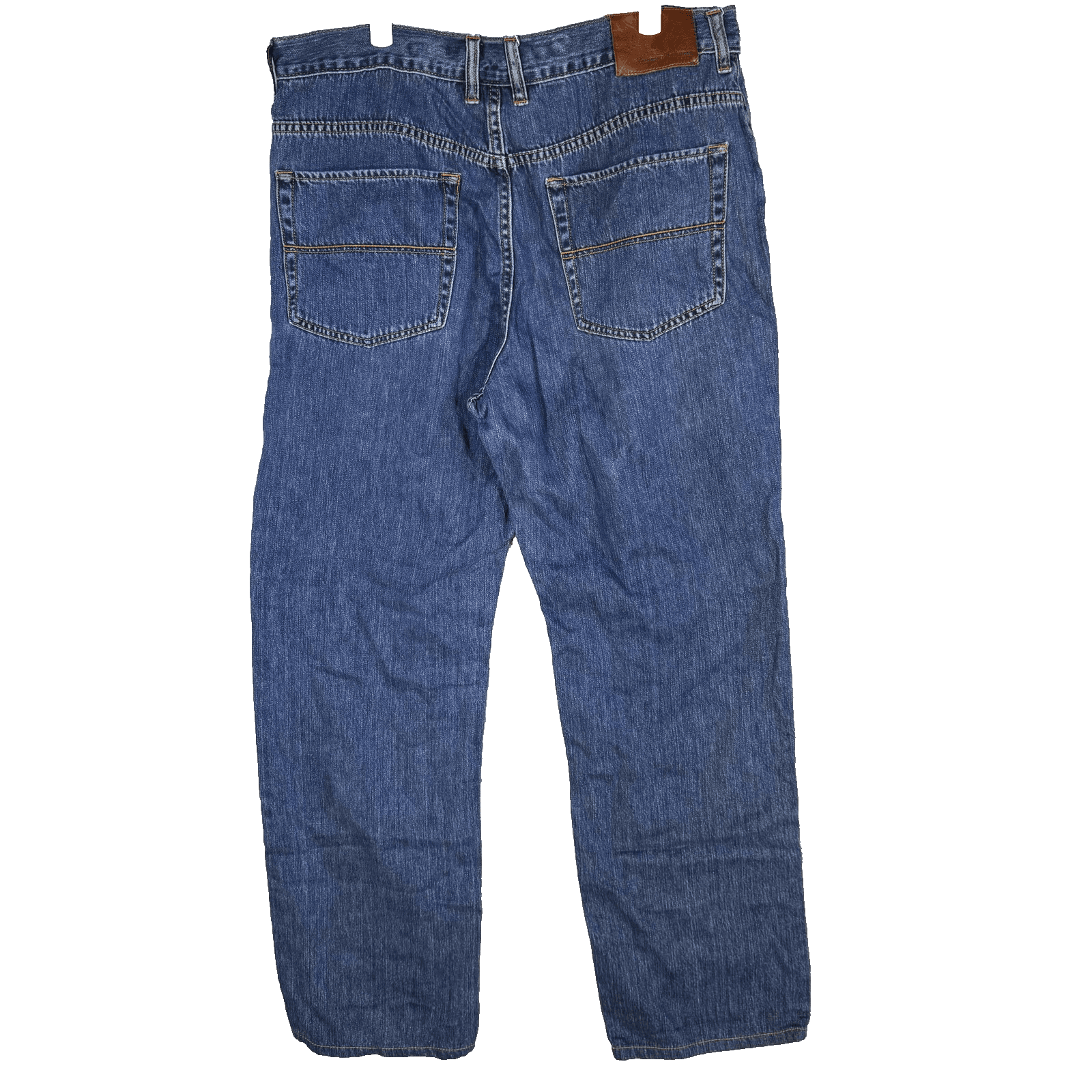 Tommy Bahama Jeans Mens 38x34 Blue Classic Fit Denim Straight Leg Tencel Blend - Thumbnail 2