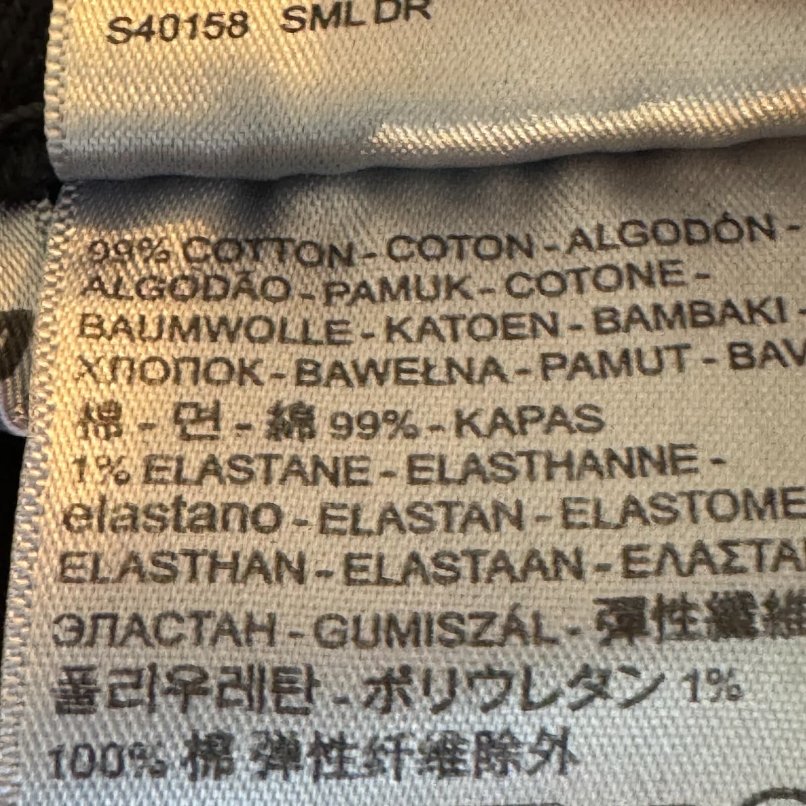 Levi’s 511 Men’s Jeans 38x32 Black Denim Slim Fit Straight Leg Dark Wash - Thumbnail 12