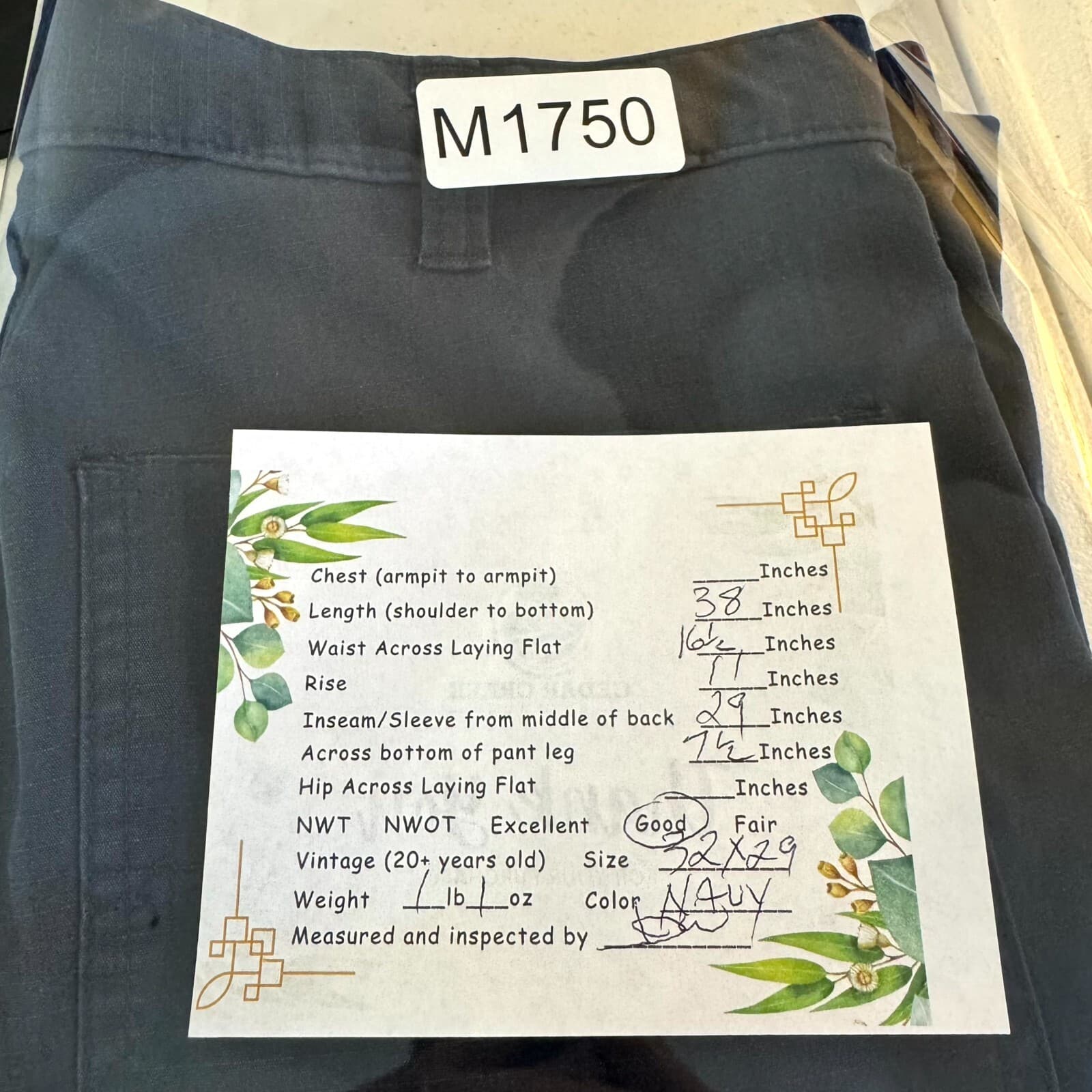 Carhartt Carpenter Pants Men's 32x29 Gray Canvas Relaxed Fit Workwear Utility - Thumbnail 8